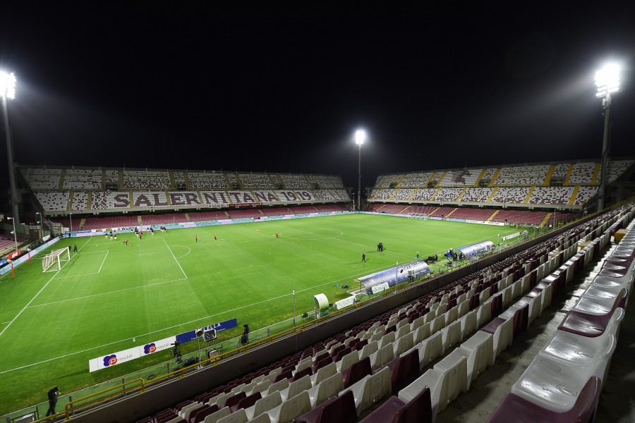 Lo stadio Arechi, che ospiterà la finale di Coppa Italia Primavera