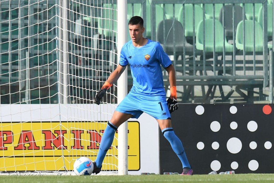  Mastrantonio con la maglia della Roma