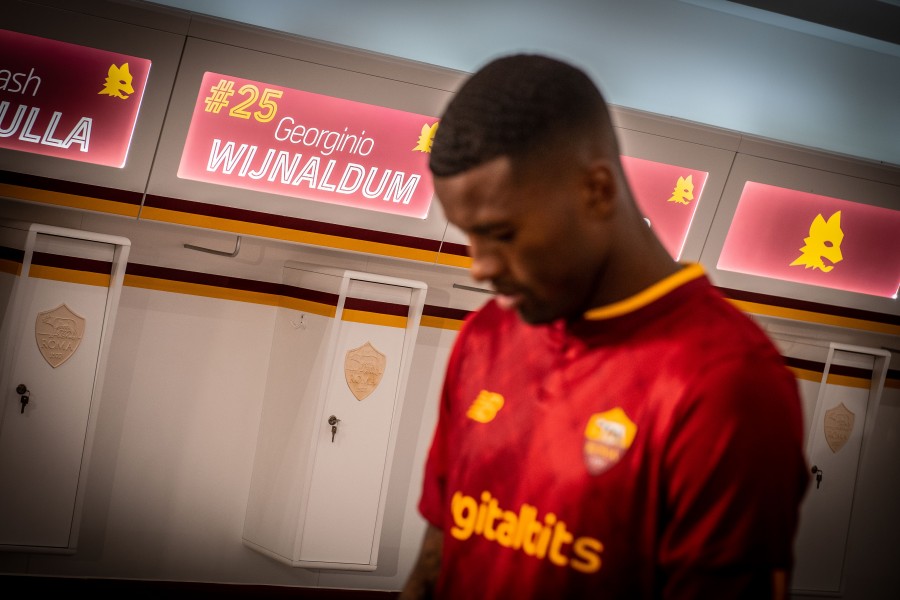 Wijnaldum nel suo primo giorno a Trigoria