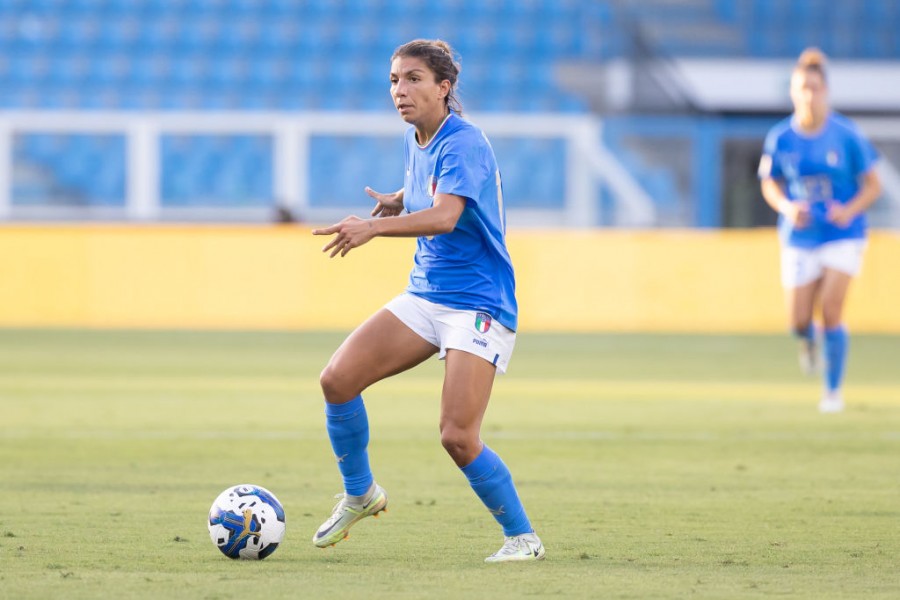 Elisa Bartoli con la maglia della Nazionale 