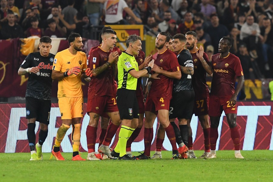 Irrati durante Roma-Napoli