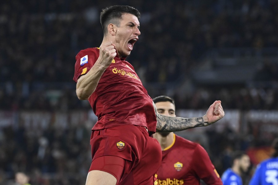 Ibañez con la maglia della Roma