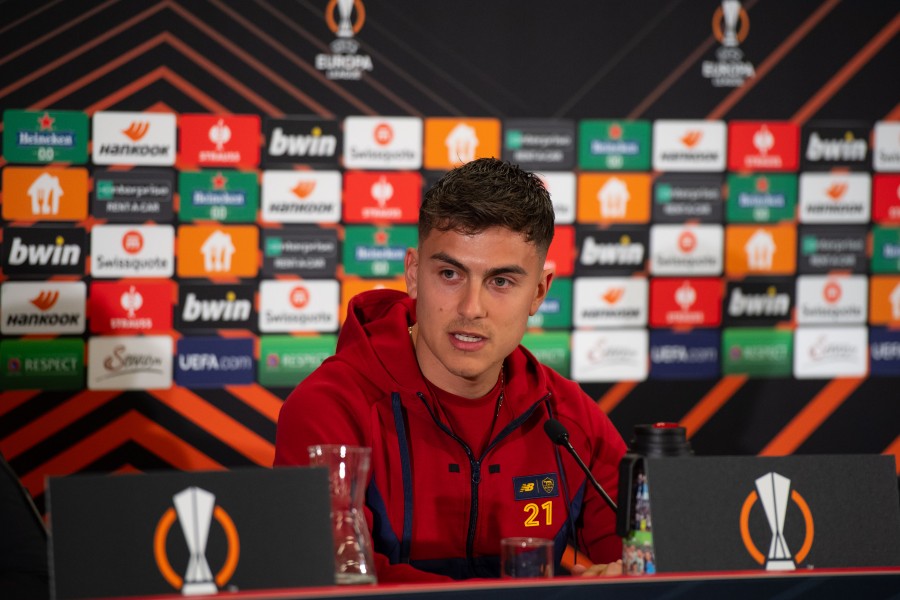 Paulo Dybala in conferenza stampa