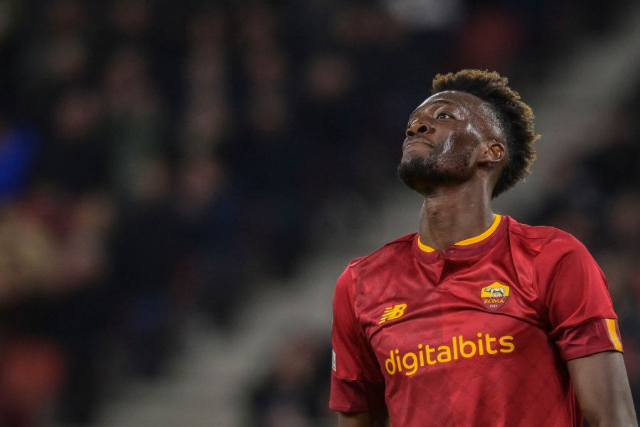 Tammy Abraham in campo contro il Salisburgo