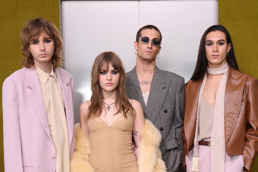 I Maneskin nella loro composizione