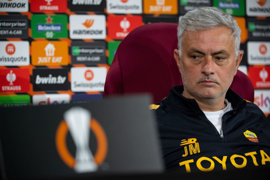 Mourinho in conferenza stampa prima di Roma-Real Sociedad