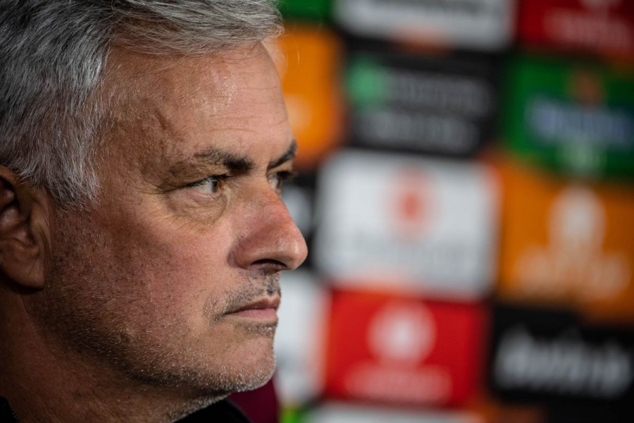 Mourinho in conferenza stampa prima di Roma-Real Sociedad