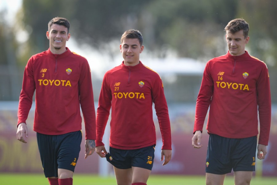 Ibañez, Dybala e Llorente a Trigoria