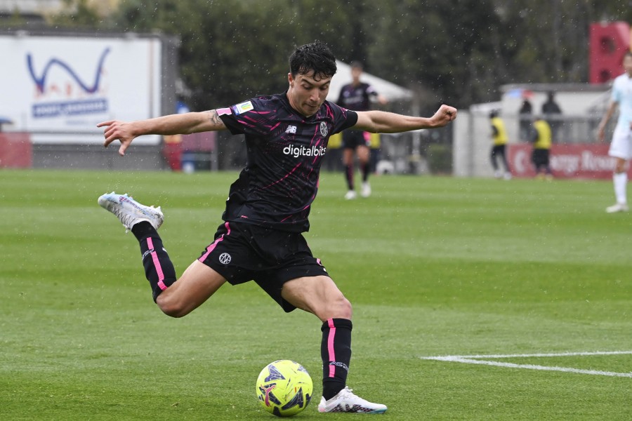 Filippo Missori durante Roma-Inter di Coppa Italia Primavera