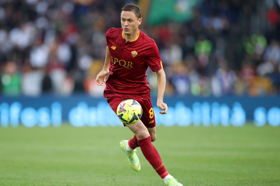 Nemanja Matic durante Roma-Milan