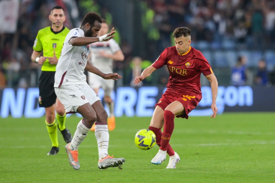 El Shaarawy in campo contro la Salernitana