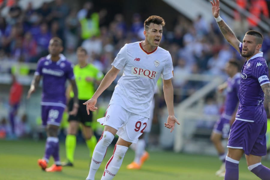 Stephan El Shaarawy dopo il gol contro la Fiorentina