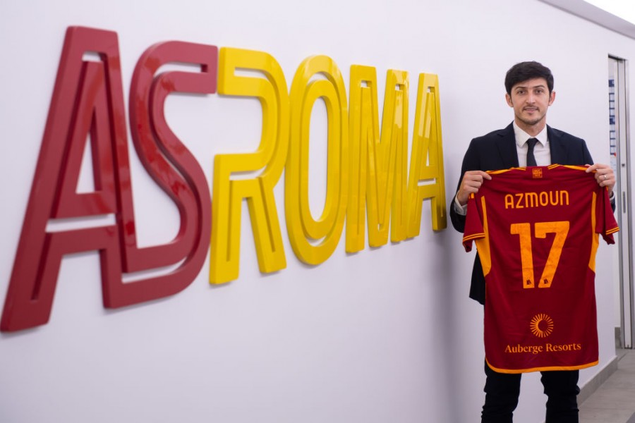 Sardar Azmoun con la maglia della Roma