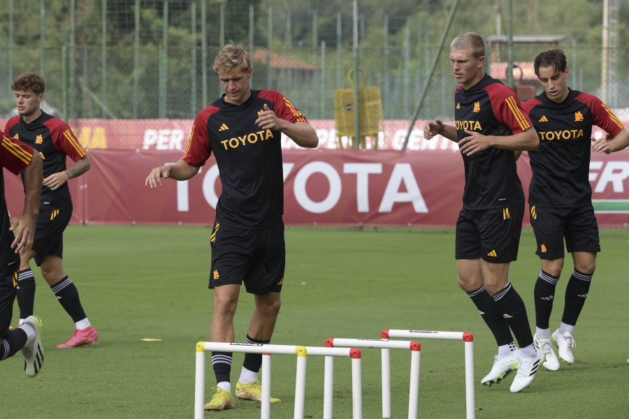 Solbakken in allenamento