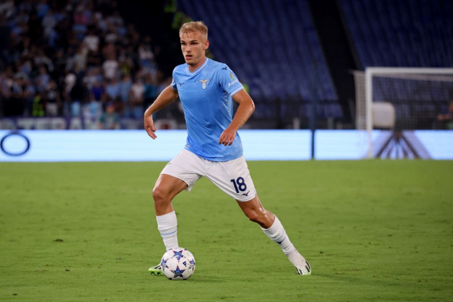 Isaksen in azione con la Lazio