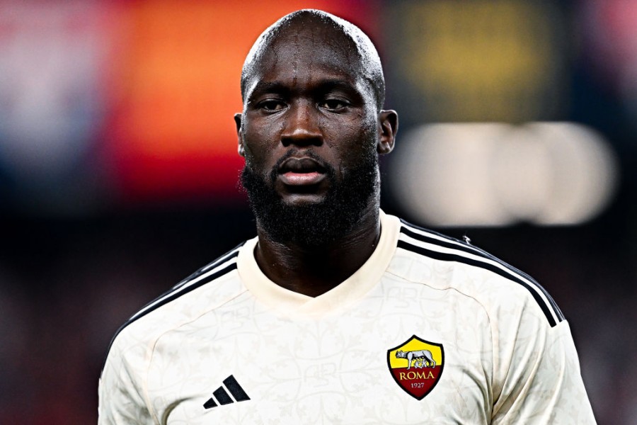 Romelu Lukaku durante Genoa-Roma