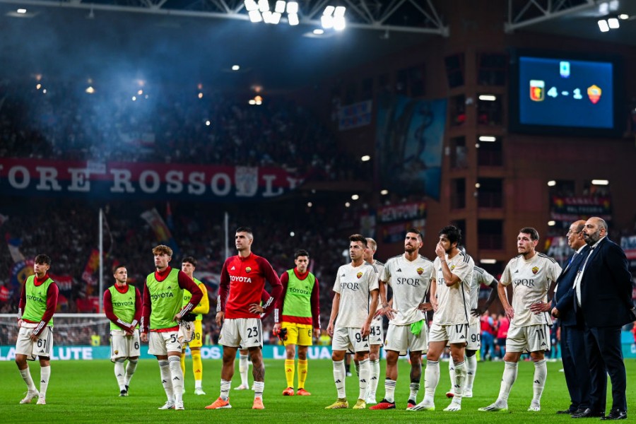 La squadra dopo Genoa-Roma