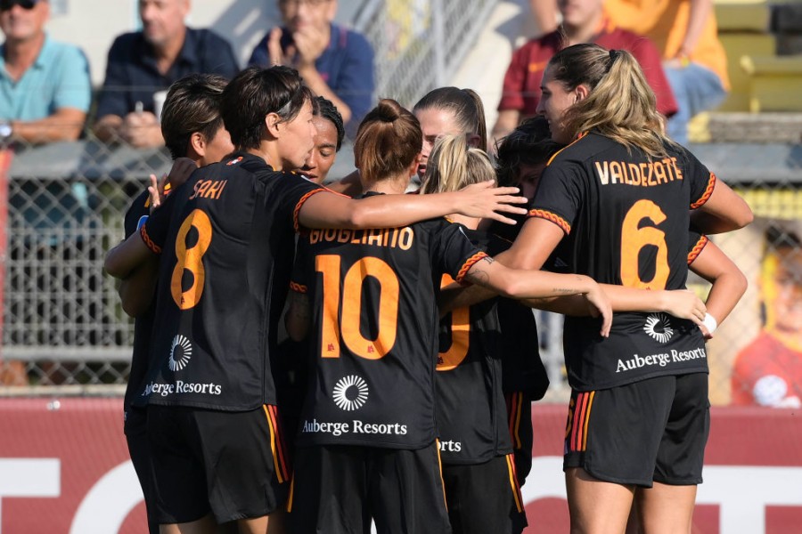 Le ragazze della Roma Femminile