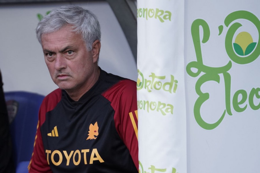 José Mourinho, l'allenatore della Roma