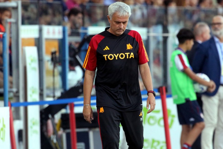 José Mourinho Cagliari-Roma 