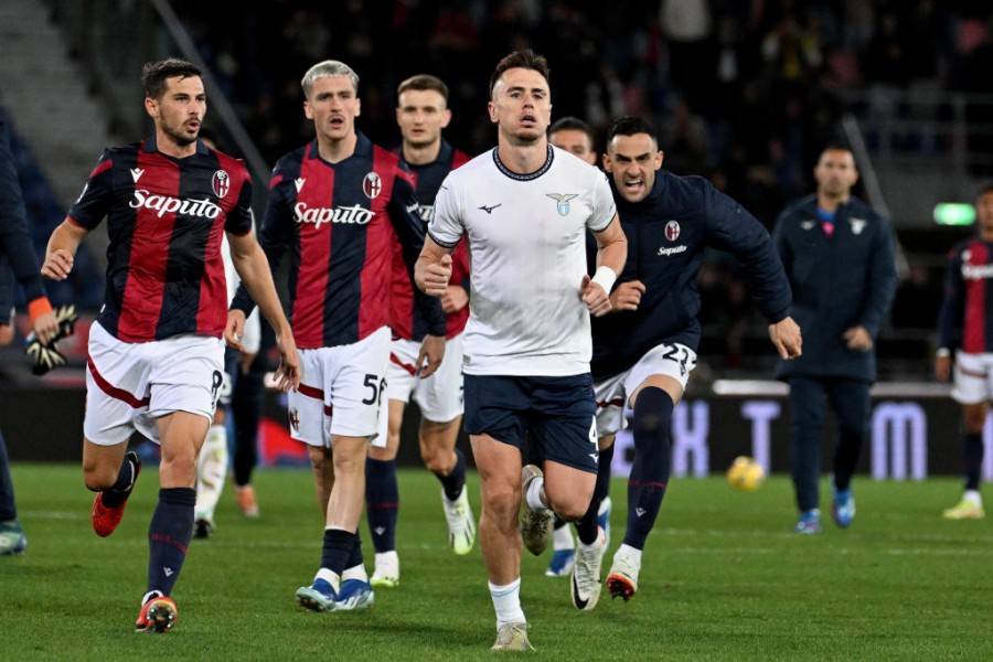 Patric al termine di Bologna-Lazio