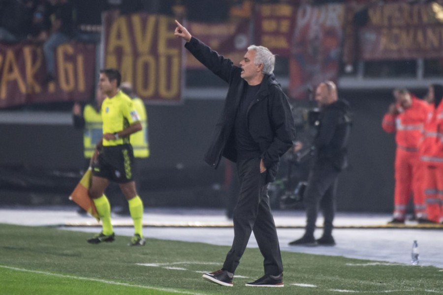 José Mourinho, l'allenatore della Roma