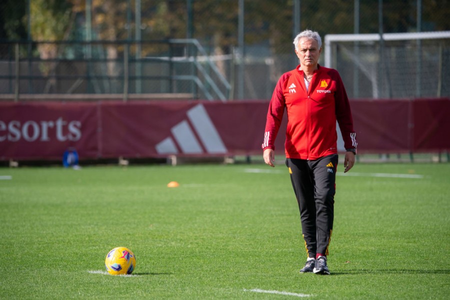 Mourinho a Trigoria