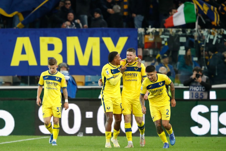 I calciatori dell'Hellas Verona