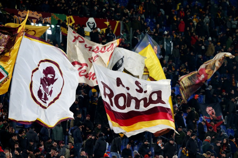 Tifosi Roma Stadio Olimpico 