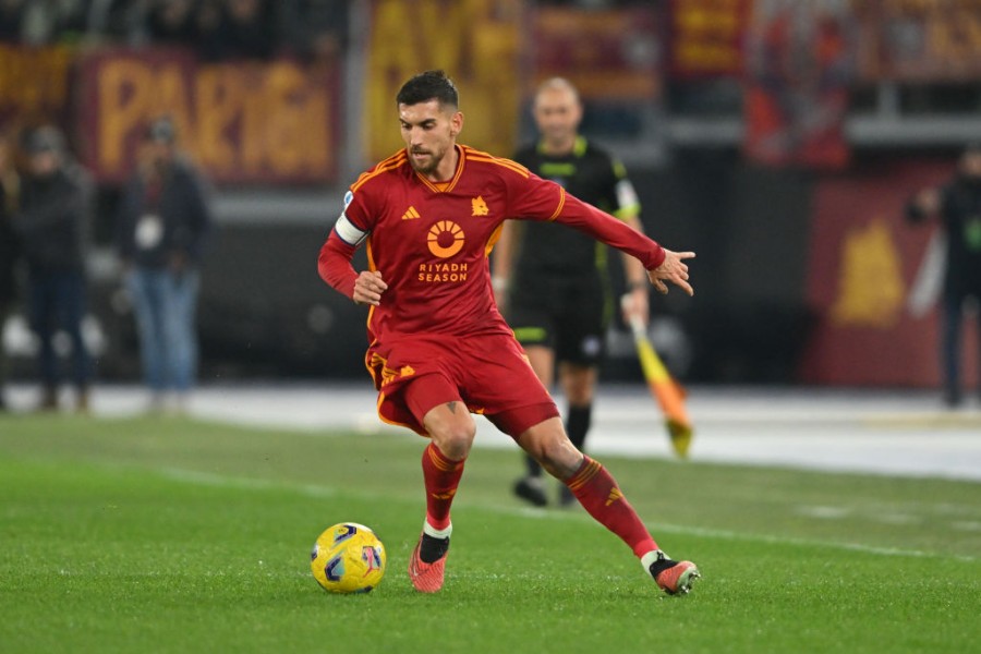 Lorenzo Pellegrini in campo 