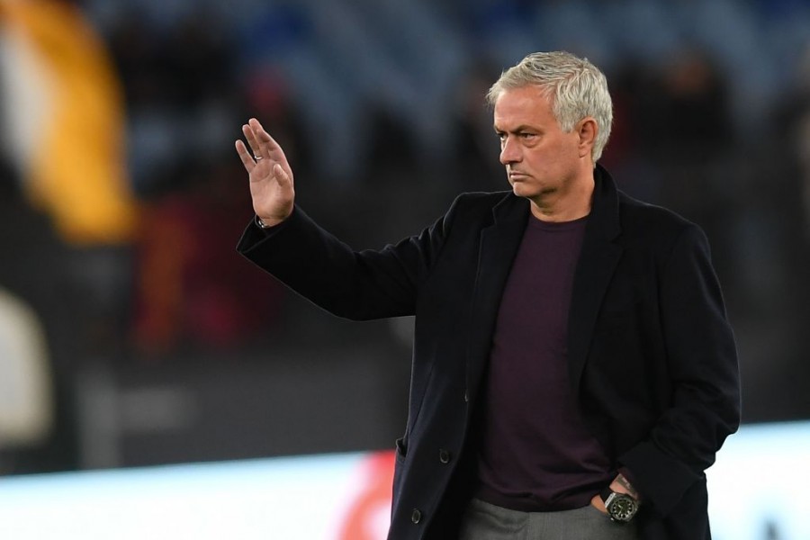 José Mourinho durante Roma-Sheriff