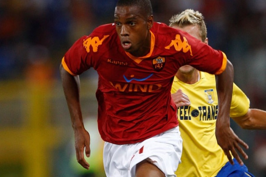 Ricardo Faty durante Roma-Kosice