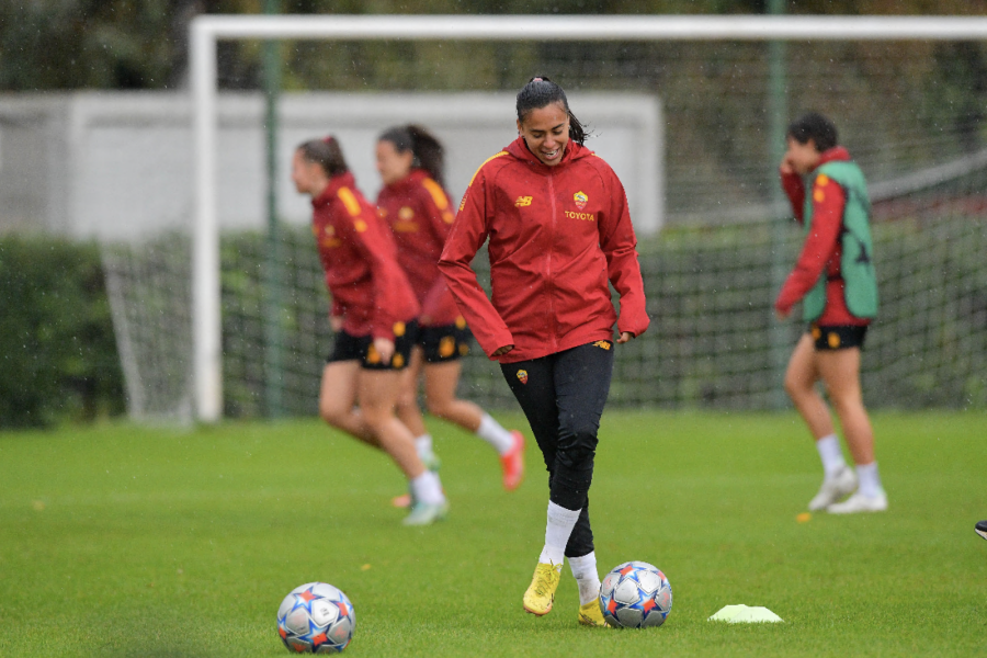 Andressa Alves in allenamento