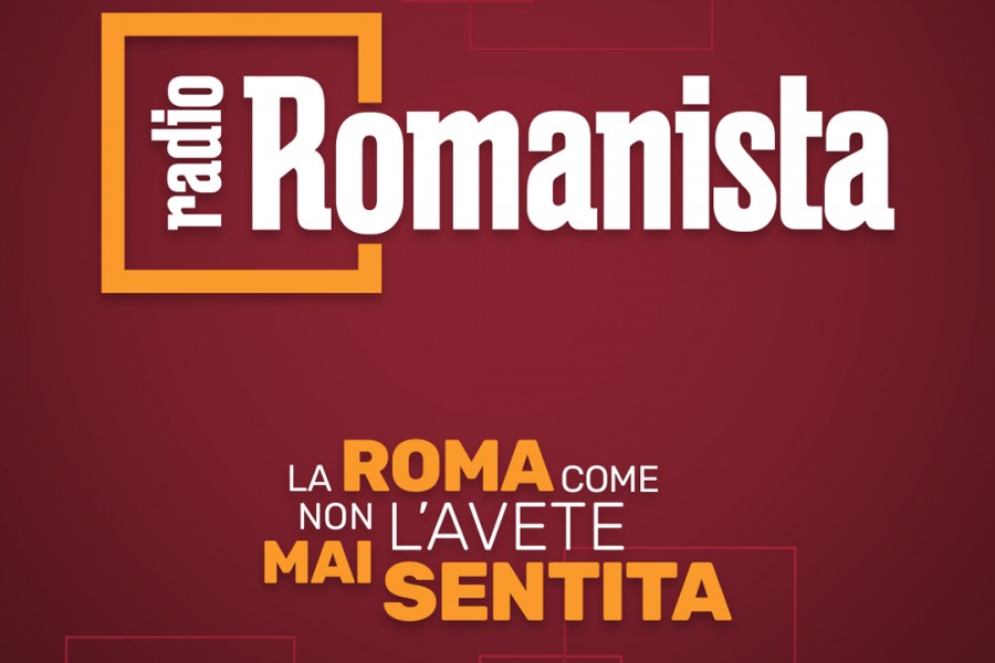Il logo di Radio Romanista, la Roma come non l'avete mai sentita