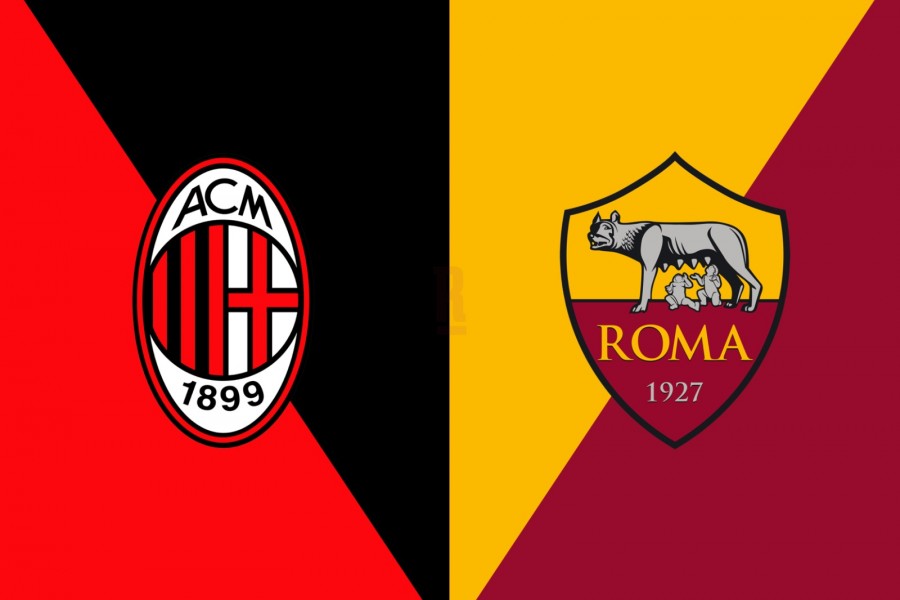 Una grafica per la partita Milan-Roma
