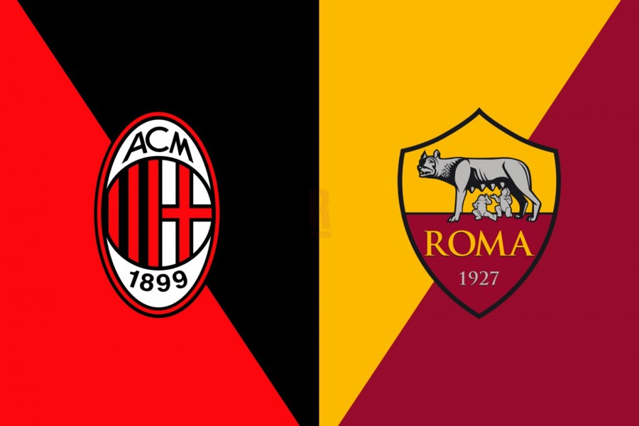 Una foto per la grafica Milan-Roma