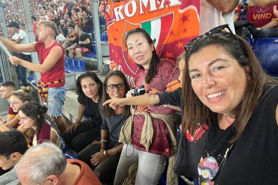 Noriko Wada allo Stadio Olimpico