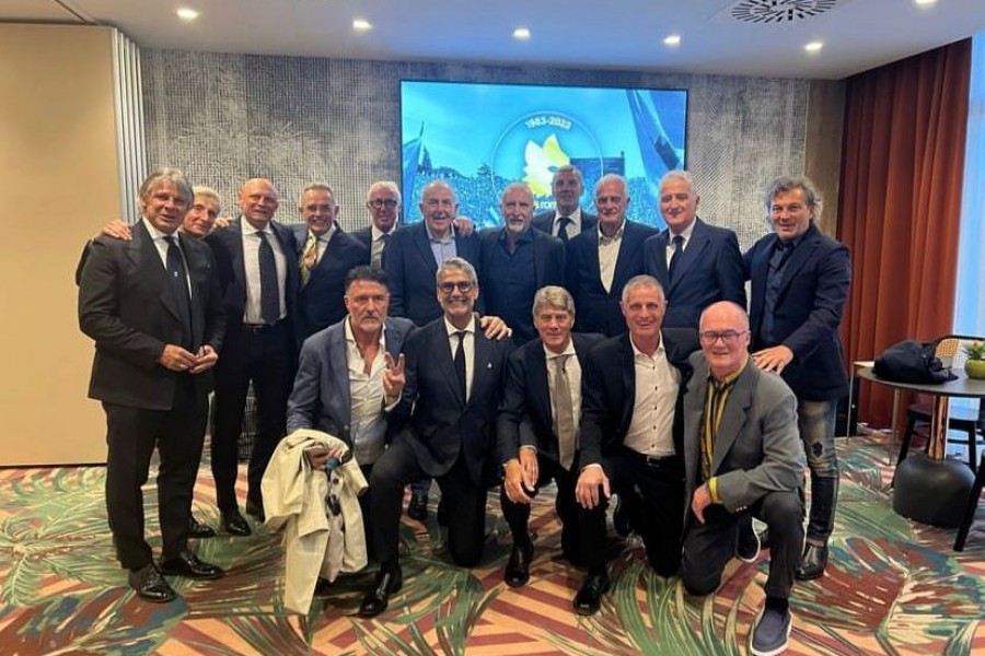 I campioni dell'83 a cena