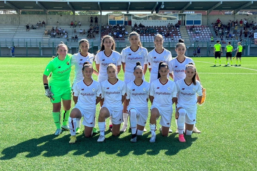 Le giocatrici della Roma Femminile Under 17