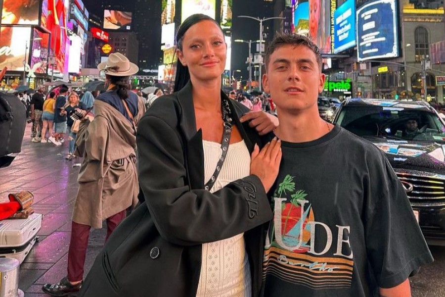 Dybala e Oriana in vacanza a New York (via Instagram: @orianasabatini)