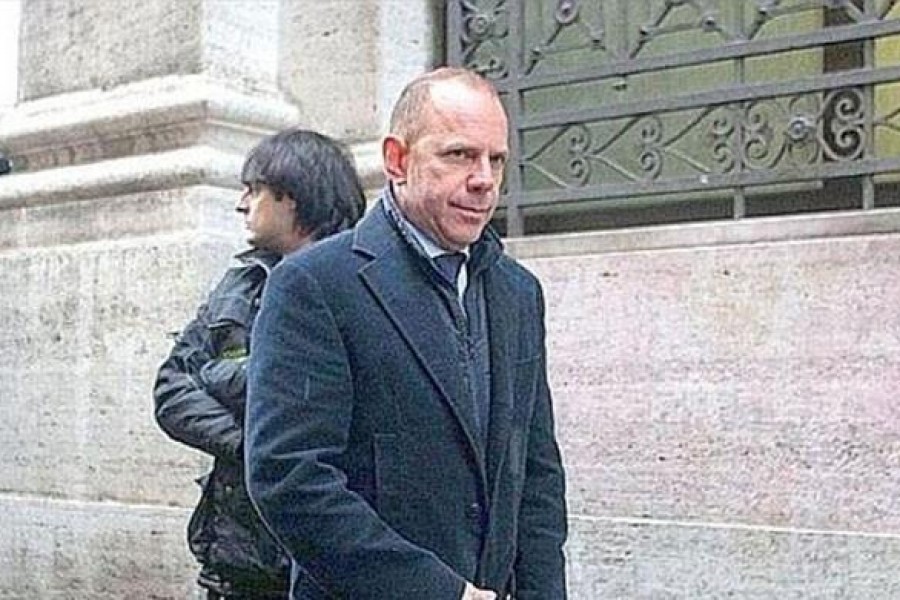 L'ex presidente della Sampdoria, Enrico Mantovani