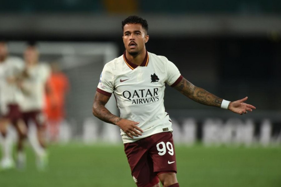 Kluivert in giallorosso (As Roma via Getty Images)