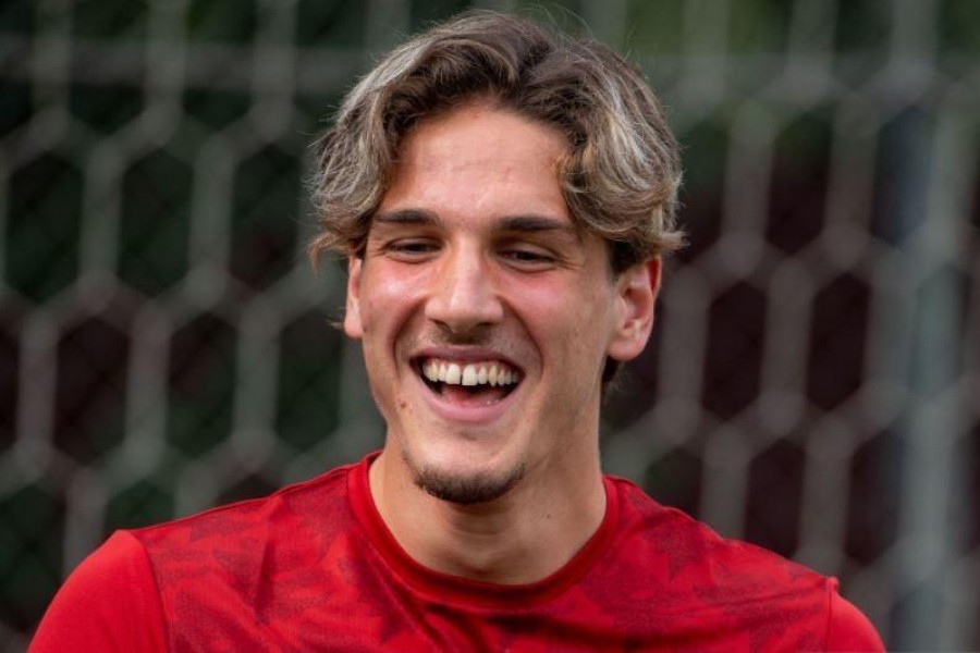 Zaniolo in allenamento @Getty Images