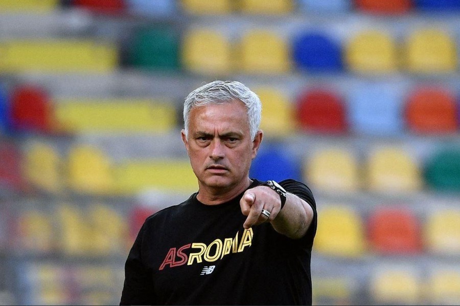 José Mourinho durante Roma-Debreceni @Getty Images
