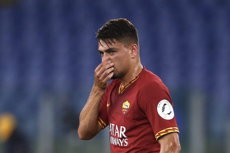 Cengiz Under durante una partita della Roma