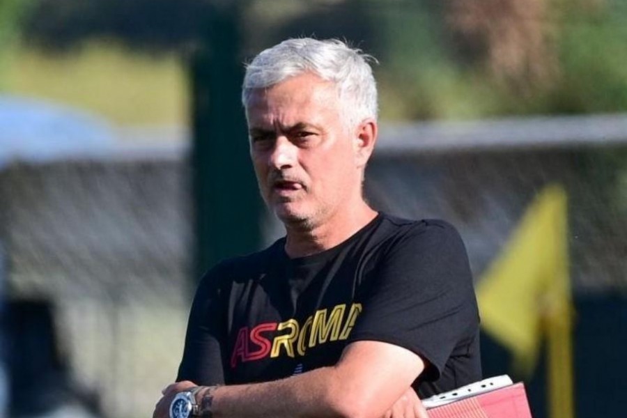 Il tecnico giallorosso José Mourinho (As Roma via Getty Images)