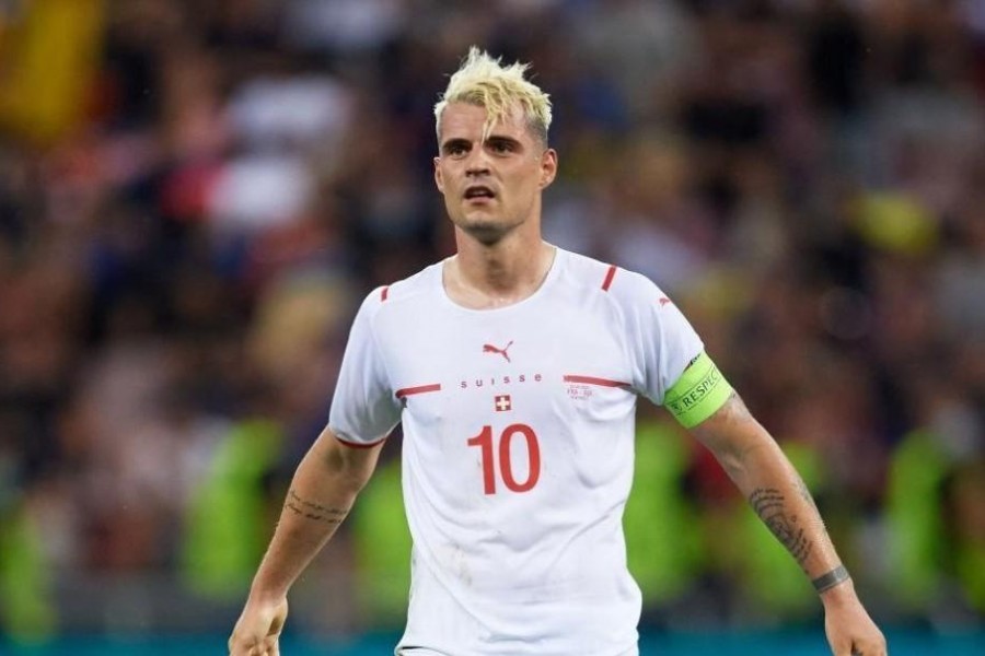 Xhaka a Euro 2020 con la Svizzera (Getty Images)