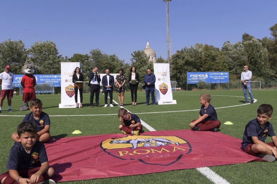 Al “Dabliù Eur” per la società era presente il direttore del Roma Department, Francesco Pastorella  @as roma via getty images