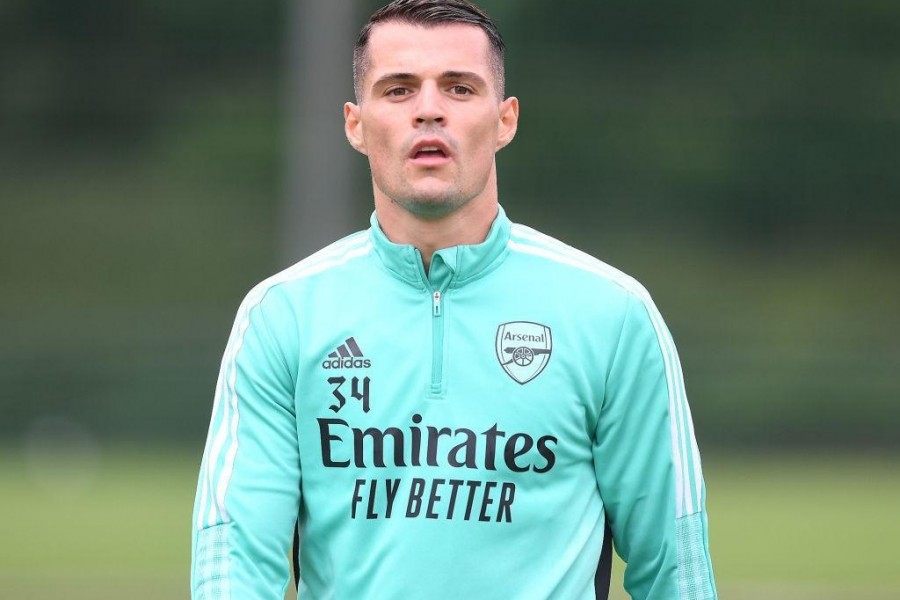 Granit Xhaka, centrocampista svizzero dell'Arsenal @Getty Images