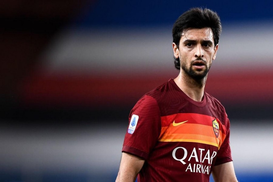 Javier Pastore in giallorosso nella scorsa stagione (As Roma via Getty Images)